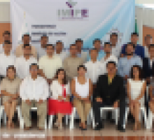 Equipo del IMIPE presente en el cambio de presidencia